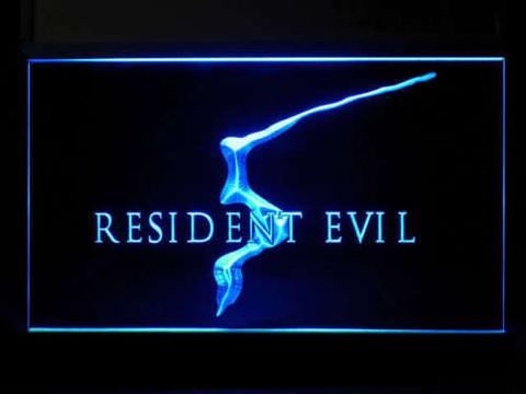 Resident Evil 5 LED Neon Sign